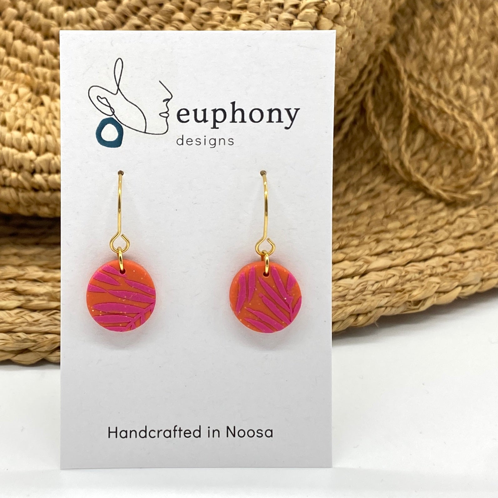 Palm clearance leaf earrings